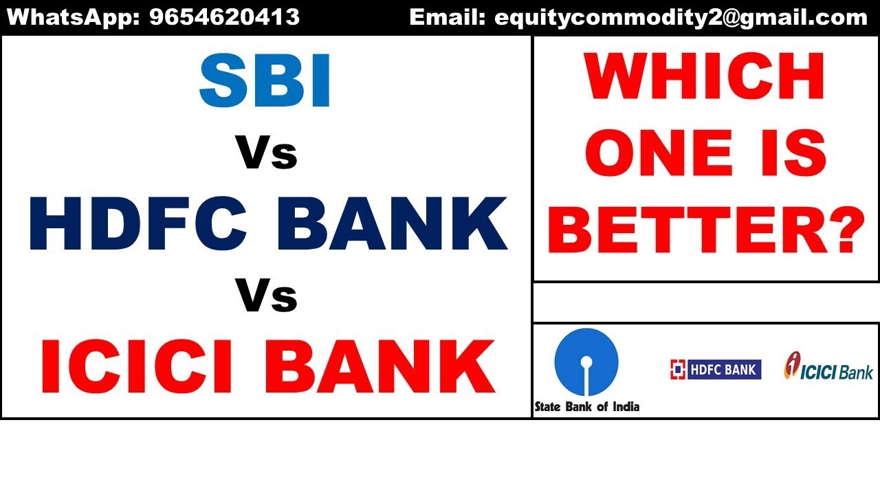 SBI Vs HDFC BANK Vs ICICI BANK | Which Is Better? | Which Stock Should ...