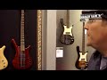 a quick tour through the framus warwick booth at namm 2013 with andy irvine