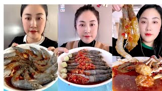 Yummy food #093 Eat Shrimp🦐🦐,Crab🦀🦀#seafood #delicious #mukbang