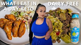 What I Eat In A Day Keto | Dairy Free | Simple Realistic Meals