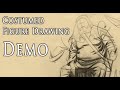 Costumed Figure Drawing Demo with E.M.  Gist - Watts Weekly