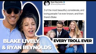 Every Time Ryan Reynolds & Blake Lively Trolled Each Other In The Last 8 Years