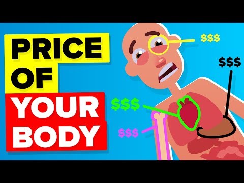 How much is a human body worth in chemicals?
