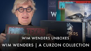 Wim Wenders unboxing WIM WENDERS | A CURZON COLLECTION