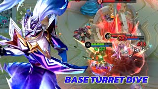 Alpha MLBB Gameplay - Base Turret Aja di Trobos