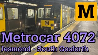 Tyne and Wear Metro | Metrocar 4072 Jesmond - South Gosforth