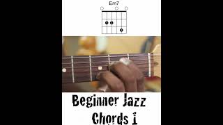 Beginner Jazz guitar Chords 1 lesson