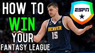 NBA Fantasy Basketball: How to WIN your Fantasy League! | 6 Tips to Win Your Leagues 2023-24