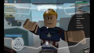Captain America Vs Iron Man Roblox Avengers Testing Funny Moments 2 - captain america civil war roblox iron man vs captain america