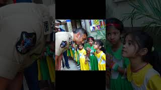 Vishal Gunni ips Beautiful Moments with Childrens || Bezawada Media