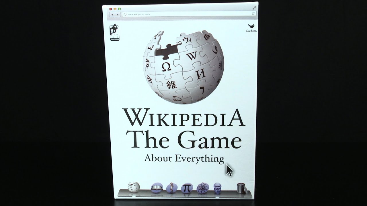 Wikipedia The Game About Everything Board Game From Cardinal Games ...