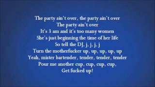 Pitbull feat. Usher & Afrojack - Party Ain't Over (Lyric Video)