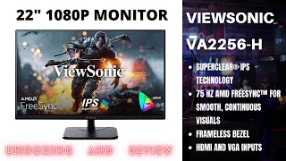 BEST Budget Gaming Monitor WITH IPS Display - ViewSonic VA2256-H