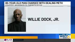 80-year-old man charged with methamphetamine trafficking in Brunswick County
