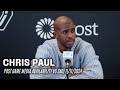 Chris Paul's Postgame vs Sacramento Kings | 11.11.2024