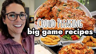 🏈 BIG GAME Eats: 4 Easy \u0026 Delicious Recipes