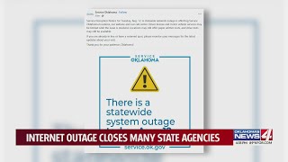 Internet Outage Closes Many State Agencies