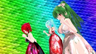 【MMD】intermination【重音テト　櫻花アリス　初音ミク】