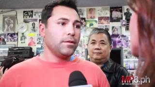 Manny Pacquiao - Oscar De La Hoya Visits the Wildcard and Manny Pacquiao