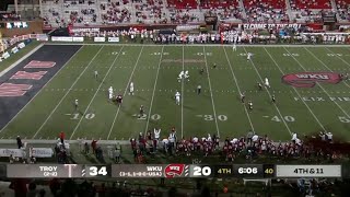 offensive lineman catches deflected pass for a first down