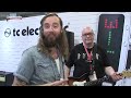 summer namm 2015 tc electronic polytune 2 black light tuner pedal demo by sweetwater