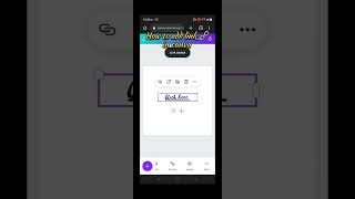 How to add link 🖇️ in canva #canva #ytshorts #canvapro #canvatutorial