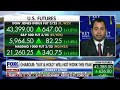 futures surge after decembers cpi report. eddie ghabour on fox business w stuart varney.