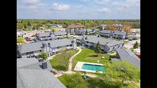 Polo Club Townhomes at 770 - 818 Allegheny Drive | Summer Aerial View | Pet-Friendly Properties