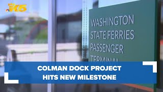 Colman Dock project hits new milestone