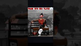 Prank With New Player 🫨🤨 Wait For His Reaction 🥸🤡 #short#shorts#freefire