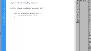 MAD9021 - Import Statements in ActionScript 3