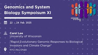 CGSB XI Symposium | Carol Lee