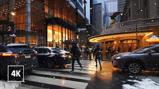 Winter Walk in MANHATTAN 🗽 New York Walking tour, NYC