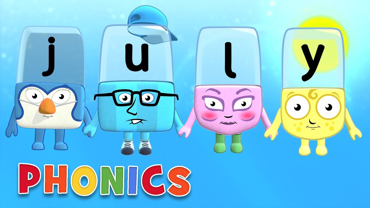 Phonics - Learn To Read | J Is For July! | Alphablocks - YouTube