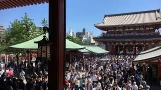 【东京旅游#1】浅草/浅草寺, 雷门, 仲见世街