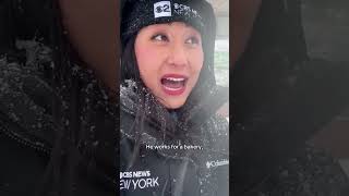 Morning blizzard conditions from Rutherford, New Jersey