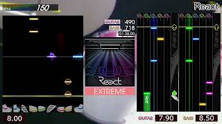 GITADORA / React - EXTREME (GITADORA HIGH-VOLTAGE)