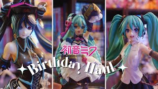 Hatsune Miku Figure Haul • Happy Birthday Miku 🎂