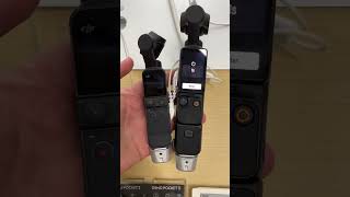 DJI OSMO POCKET 3 vs. DJI POCKET 2 size comparison 2023