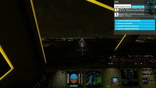 Headwind A339X landing @ Lisbon Airport | with MSFS ATC