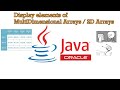 Java Programming Tutorial (TAGALOG VERSION) - #24 Display All Elements in 2D Array in Java