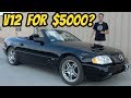 I Bought a Broken V12 Mercedes SL600 for only $5000