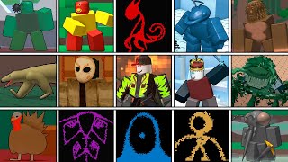 Block Tales: [Chapter 1 to 3] - ALL BOSSES - Roblox