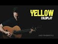 Yellow - Coldplay Easy Fingerstyle Guitar - Buy Sheetmusic/tab