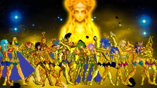 new shion(gold) edit！！hyper moves：Zodiac shining glittered Clamation！saint seiya mugen cdz mugen！