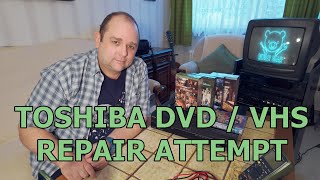 Toshiba RDXV50KF DVD VCR Player💥Beginner's Repair Attempt