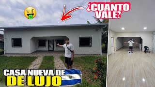 CASA GRANDE COMPLETAMENTE NUEVA A ESTRENAR en EL SALVADOR 🇸🇻 ¿CUANTO CUESTA? 🤑