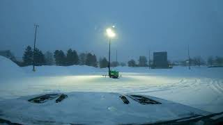 Donuts in a blizzard  - 2021 Jeep Gladiator