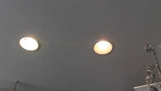 65w LED Bulb vs. 65w Incandescent Bulb Side-By-Side Comparison