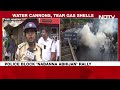 nabanna abhijan anger on kolkata streets cops use water cannons tear gas on protesters